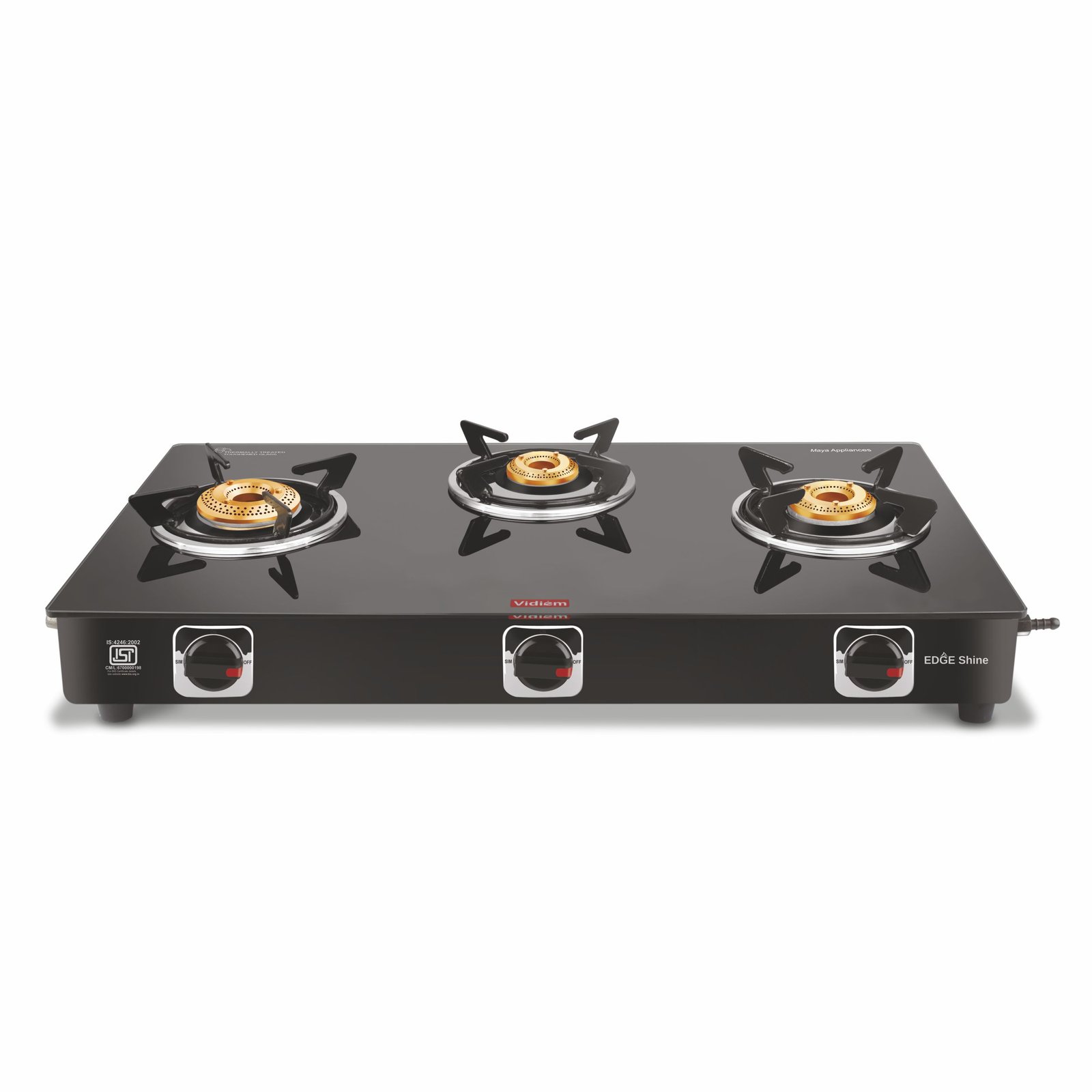 VIDIEM GAS STOVE EDGE SHINE 3B