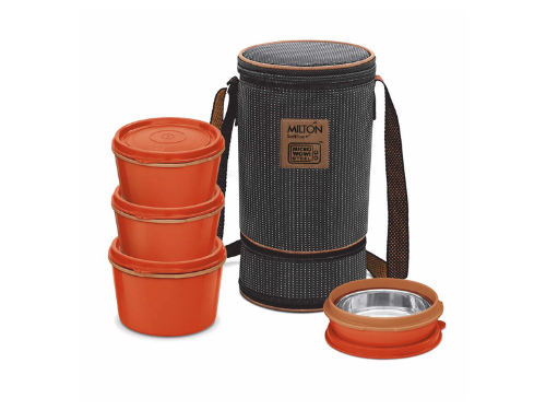 MILTON SOFTLINE LUNCH BOX FLEXI TIFFIN 3+1