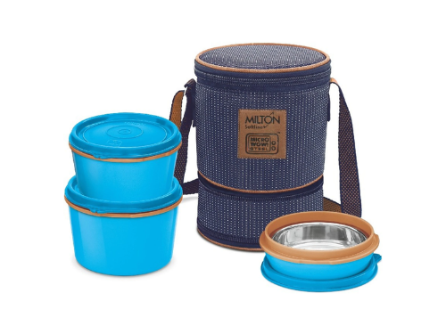 MILTON SOFTLINE LUNCH BOX FLEXI TIFFIN 2+1
