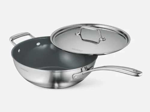 TRAMONTINA FUSAO EX+ WOK WITH SS LID 26CM