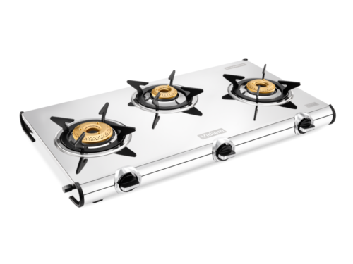 VIDIEM GAS STOVE CURVE 3B SS