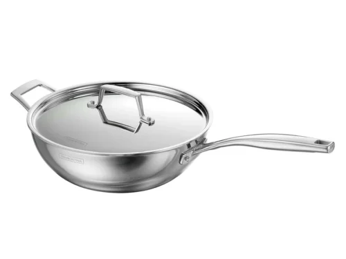 TRAMONTINA AEION WOK WITH SS LID 26CM